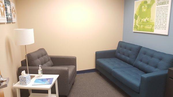 Clinician office at Thriveworks Waltham