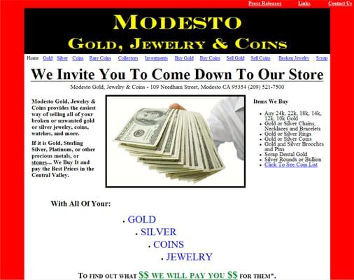 Modesto Gold, Pawn & Coins