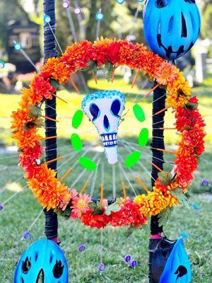 The ofrenda to the victims of bicycle accidents was the most elaborate, thoughtful and beautiful. So many meaningful details.