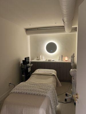 One of the treatment rooms