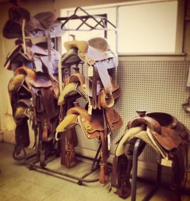 Offering new saddles & saddles on consignment.