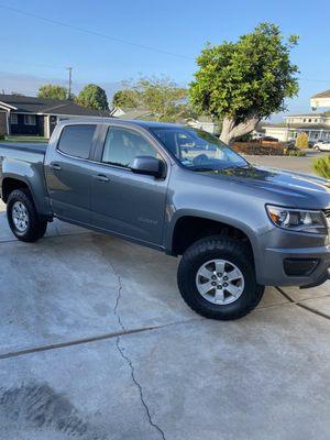 Here's the 2 inch lift, the top line performance installed!