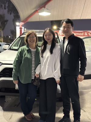 Ronald Vaca was the greatest help!! Owners of the new 2025 Rav4 Hybrid! Thank you so much!