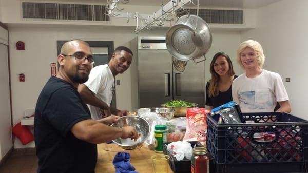 We are always looking for new volunteers to help us serve the homeless!