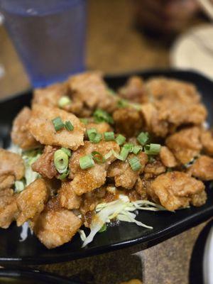 Garlic popcorn chicken