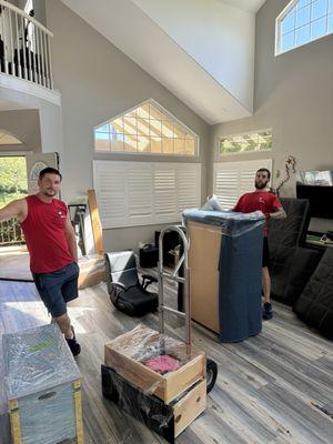 Ask Vitally and Vadim, they are very professional and friendly movers.