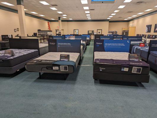 We've got all sorts of mattresses ready for you to sleep better on!