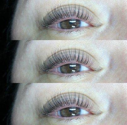 Keratin lash lift