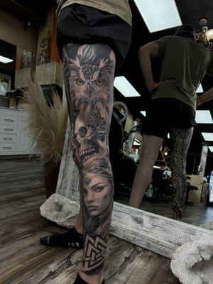 Brandon allton leg sleeve