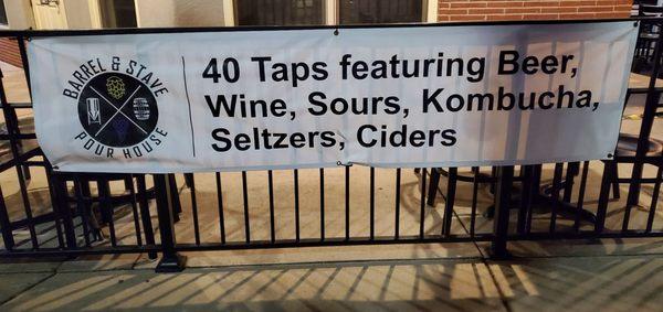 40 Taps Cheers