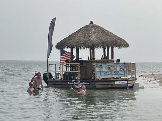 Tiki cruise #one floating tiki bar in pine island!