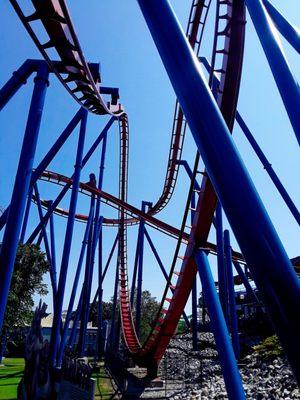 Without question my favorite snap of this coaster. The "pretzel loop" inversion was the world's first! Cool stuff man.