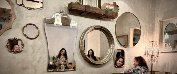 Mirror , mirror on the wall ..