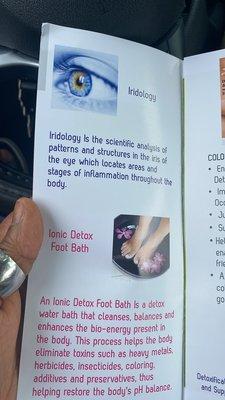 Detox procedures foot soak