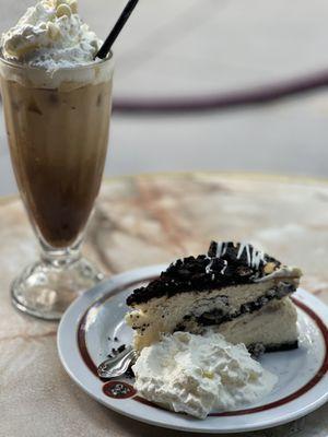 Cookies and Cream Cheesecake. Caffe Alpine.