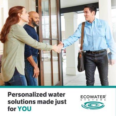 Personalized water solutions made just for you.