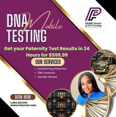 P&F Mobile Notary and DNA Testing