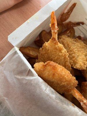 9 Piece Shrimp and Potato Wedges