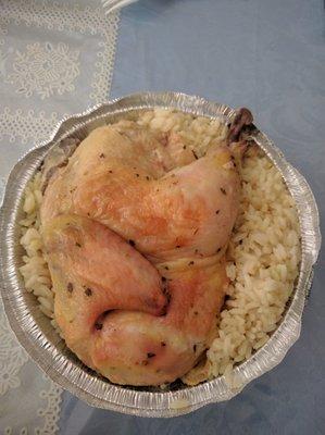 Chicken with rice $8.7