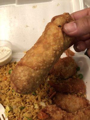 Pork egg roll