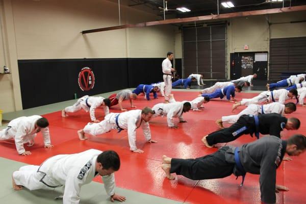 Jiujitsu Warm ups