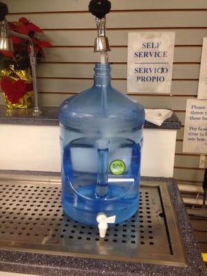 $1.50 (inside) for 5 gallons!!