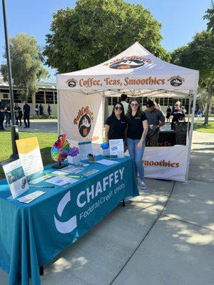 Chaffey Federal Credit Union Event for Upland Unified School District.