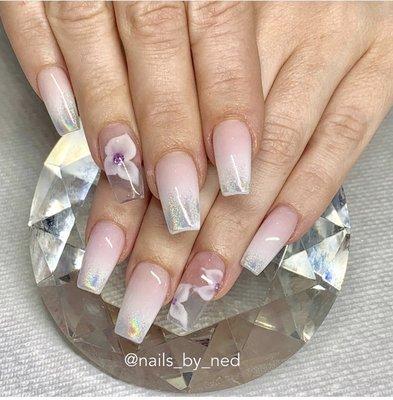 Stylish and classy nails by Ned available only at THE STUDIO.