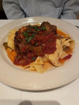 Oxtail with pappardelle