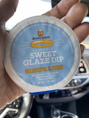 Sweet Glaze Dip