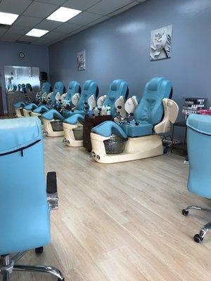 Spa pedicure chairs