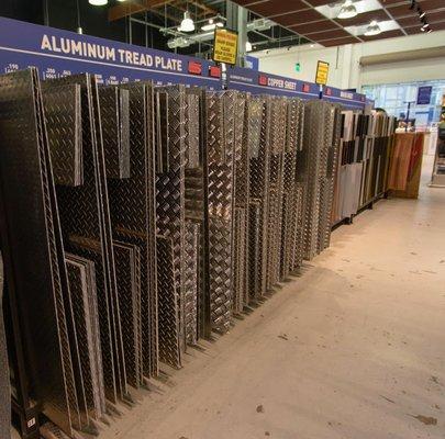 Aluminum Tread Plate available in multiple sizes and shapes