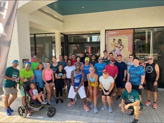 Our running family is growing! Come join us Mondays at 6pm.