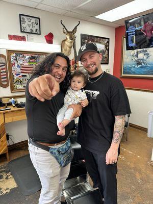 Christian, baby  Maverick, Austin (Owner)