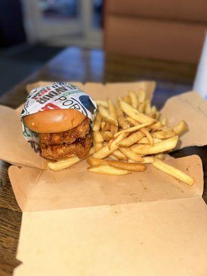 Honey Garlic Chicken & Peri Peri Fries