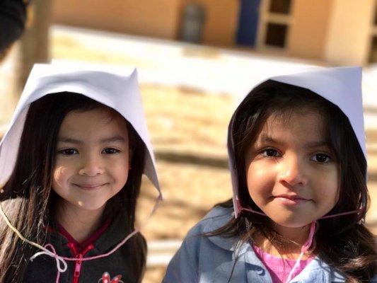 Thanksgiving feast in kindergarten