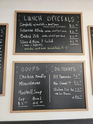 Lunch Specials