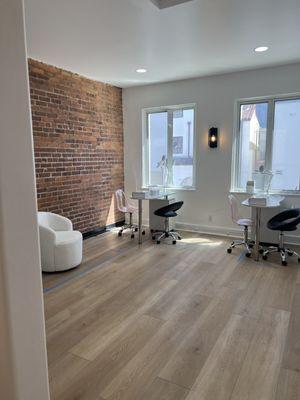 Our beautiful, bright nail studio