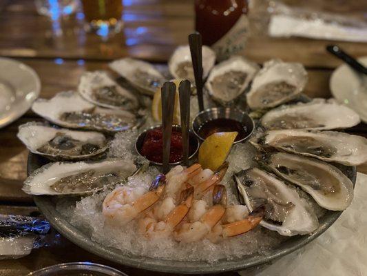 Shrimp Cocktail & Oysters