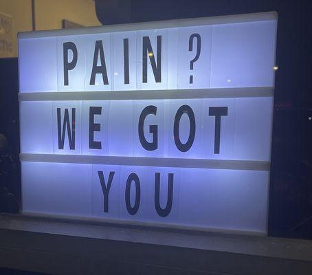 Have pain? We got you at Pure Health Chiropractic. Focusing on corrective care and sports injuries.