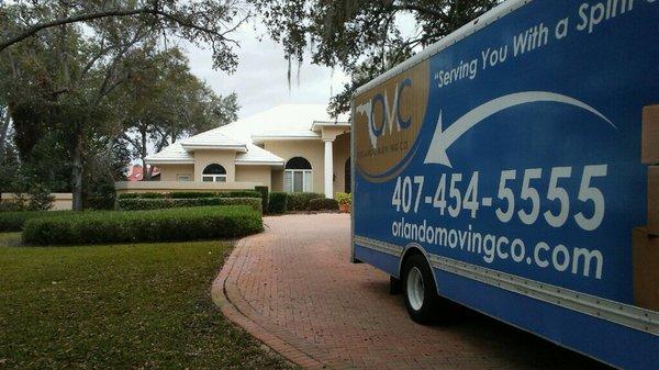 Awesome day moving an awesome family in Windermere, FL.  Call today to book your move!