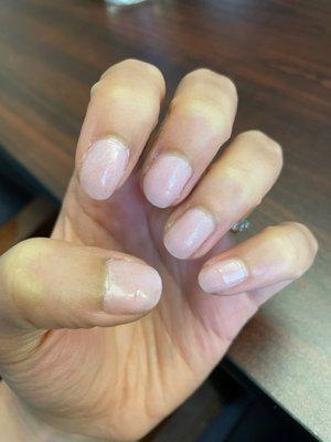 regular mani