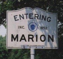 Entering Marion.