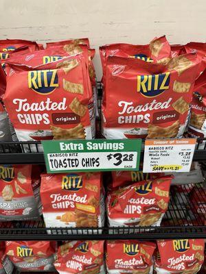 Ritz toasted chips