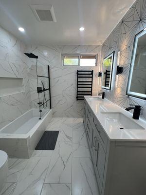 Full bathroom remodel