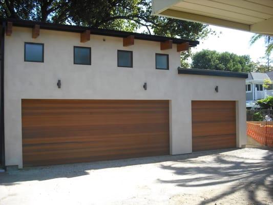 Custom Stain grade wood doors installed by R&S