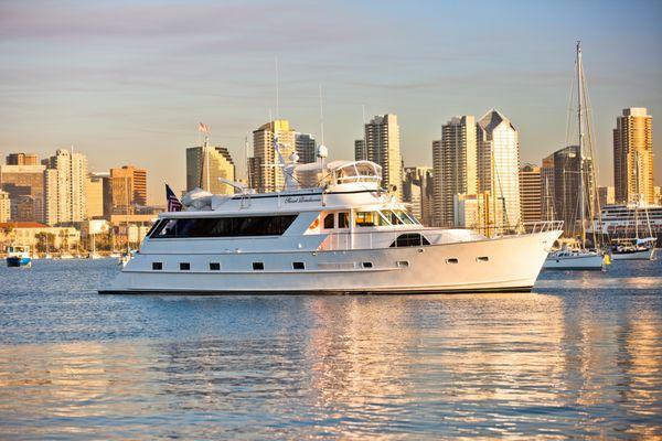 Luxury Private Charter Yacht Sunset Rendezvous