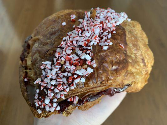 Peppermint Chocolate Croissant