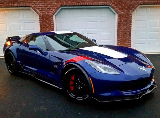 2017 Admiral Blue Grand Sport Corvette