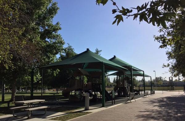 Covered playground